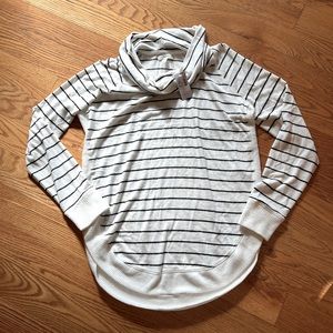 NWT Haven Striped Cowl Neck Tunic